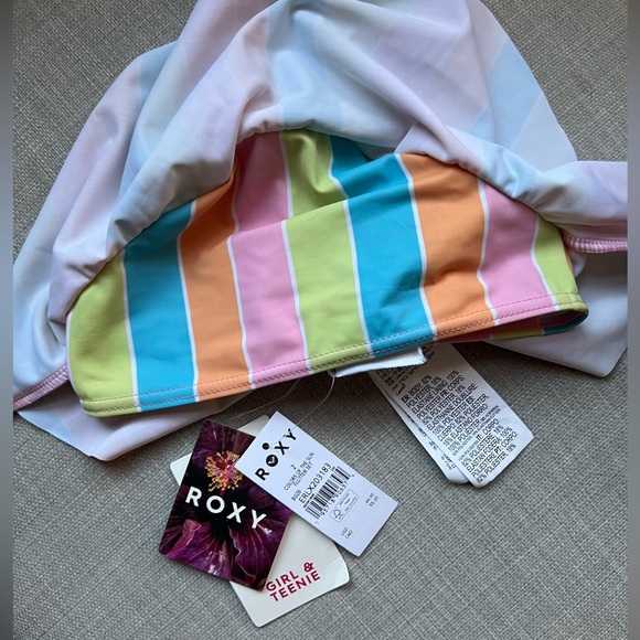 Roxy kids Colors Of The Sun Two Piece Flutter Bikini Set - Picture 4 of 8